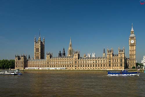 Budynek parlamentu w Londynie